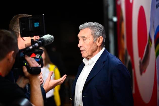 Paris 2024 Olympic Games, Olympische Spiele, Olympia, OS - 27 07 2024 PARIS, FRANCE - JULY 27 : Eddy Merckx visiting the Belgium House during the XXXIII Paris 2024 Summer Olympic Games on July 27, 2024 in Paris, France, 27 07 2024 Paris France  Copyright: xGvgx