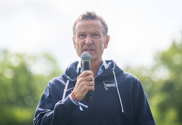 Football, Hertha BSC, Season 2024 25, Season opening, Managing Director Thomas E Herrich Hertha BSC , 28 07 2024, Copyright: xSebastianxRäppold MatthiasxKochx