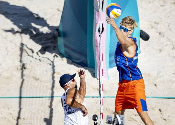 Paris 2024, Beach volleyball, Netherlands - Italy