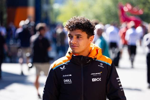 NORRIS Lando (gbr), McLaren F1 Team MCL38, portrait during the Formula 1 Rolex Belgian Grand Prix 2024, 14th round of the 2024 Formula One World Championship, WM, Weltmeisterschaft from July 26 to 28, 2024 on the Circuit de Spa-Francorchamps, in Stavelot, Belgium - F1 - BELGIAN GRAND PRIX 2024 DPPI Panoramic  240728_R14_BELGIO_DP_JFR61078.CR3_