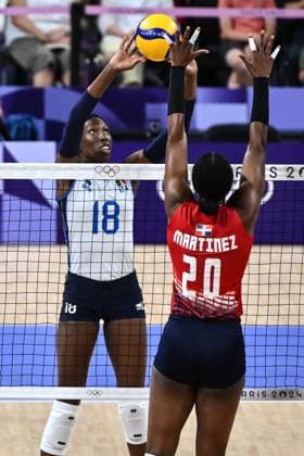 Parigi (Francia) 28 07 2024 - Olimpiadi Parigi 2024 volley Italia-Repubblica Dominicana foto Image nella foto: Paola Egonu 