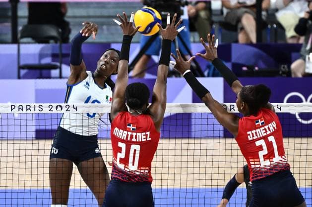 Parigi (Francia) 28 07 2024 - Olimpiadi Parigi 2024 volley Italia-Repubblica Dominicana foto Image nella foto: Paola Egonu 