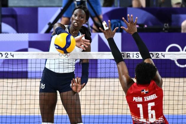 Parigi (Francia) 28 07 2024 - Olimpiadi Parigi 2024 volley Italia-Repubblica Dominicana foto Image nella foto: Paola Egonu 
