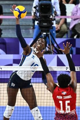 Parigi (Francia) 28 07 2024 - Olimpiadi Parigi 2024 volley Italia-Repubblica Dominicana foto Image nella foto: Paola Egonu 