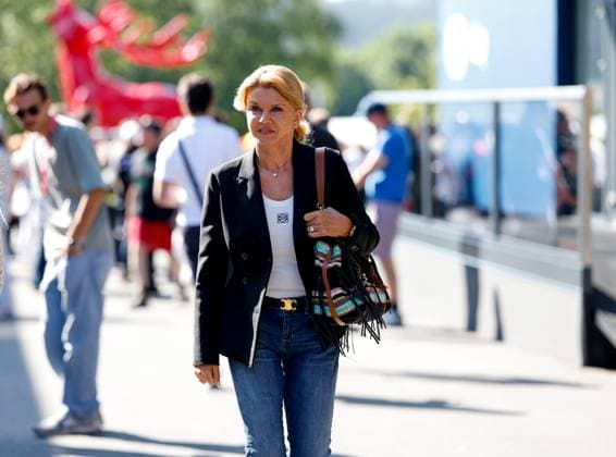 Corinna Schumacher DEU , F1 Grand Prix of Belgium at Circuit de Spa Francorchamps on July 28, 2024 in Spa Francorchamps, Belgium Photo by HOCH ZWEI Spa Francorchamps Belgium