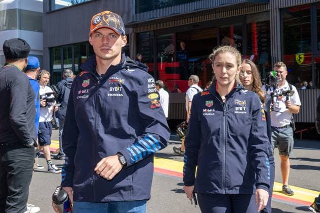 Red Bull Racing Dutch rider Max Verstappen pictured ahead of the Grand Prix F1 of Belgium race, in Spa-Francorchamps, Sunday 28 July 2024. The Spa-Francorchamps Formula One Grand Prix takes place this weekend, from July 25th to July 28th. JONASxROOSENS  x97220800x