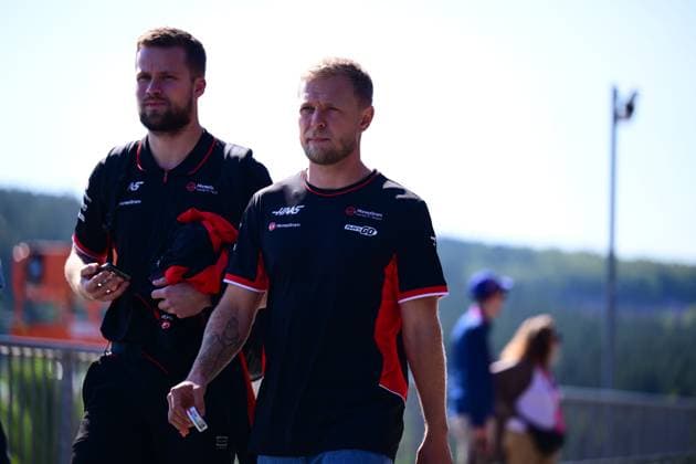 F1 Grand Prix of Belgium Kevin Magnussen of Haas F1 Team is looking on during the race of the Belgian GP, the 14th race of the Formula 1 World Championship, WM, Weltmeisterschaft in Spa-Francorchamps Circuit, Stavelot, Vellonia, Belgium, on July 28, 2024. Stavelot Vellonia Belgium  Copyright: xAndreaxDiodatox originalFilename:diodato-notitle240728_npXC6.jpg