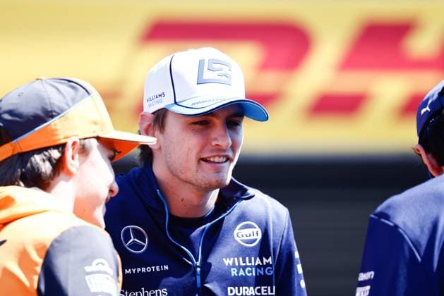 F1 Belgian Grand Prix 2024 Logan Sargeant of Williams ahead of the Formula 1 Belgian Grand Prix at Spa-Francorchamps in Spa, Belgium on July 27, 2024. Sergio Perez of Red Bull Racing Belgium  Copyright: xJakubxPorzyckix originalFilename:porzycki-f1belgia240728_npU8p.jpg