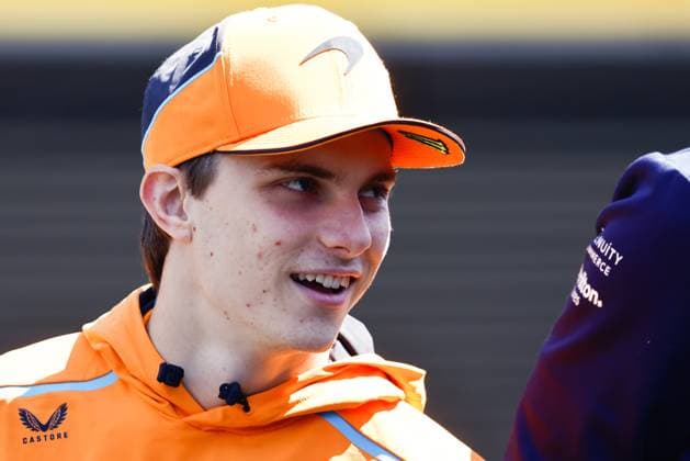 F1 Belgian Grand Prix 2024 Oscar Piastri of McLaren ahead of the Formula 1 Belgian Grand Prix at Spa-Francorchamps in Spa, Belgium on July 27, 2024. Sergio Perez of Red Bull Racing Belgium  Copyright: xJakubxPorzyckix originalFilename:porzycki-f1belgia240728_npRpq.jpg