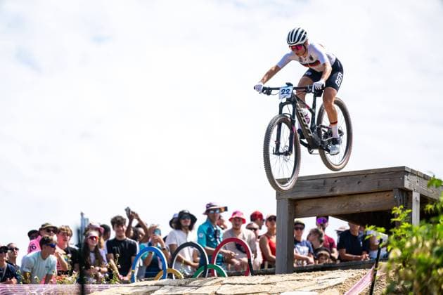 Sport Themen der Woche KW30 Sport Bilder des Tages 240728 Nina Benz of Germany competes in women s cross-country mountain bike race during day 2 of the Paris 2024 Olympic Games, Olympische Spiele, Olympia, OS on July 28, 2024 in Paris. Photo: Ludvig Thunman BILDBYRAN kod LT LT0646 cykling cycling sykling olympic games olympics os ol olympiska spel olympiske leker paris 2024 paris-os paris-ol 2 bbeng bmx dam mountain bike cross-country *** 240728 Nina Benz of Germany competes in women s cross country mountain bike race during day 2 of the Paris 2024 Olympic Games on July 28, 2024 in Paris Photo Ludvig Thunman BILDBYRAN kod LT LT0646 cykling cycling sykling olympic games olympics os ol olympiska spelen olympiske leker paris 2024 paris os paris ol 2 bbeng bmx dam mountain bike cross country  Copyright: LUDVIGxTHUNMAN BB240728LT018