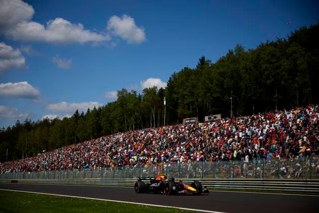 F1 Grand Prix of Belgium Sergio Perez of Mexico driving the (11) Oracle Red Bull Racing RB20 on track during the F1 Grand Prix of Belgium at Circuit de Spa-Francorchamps on July 28, 2024, in Spa, Belgium. Spa Circuit de Spa-Francorchamps Spa Belgium RL_GPF1BELG24_000938 Copyright: xRicardoxLarreinax
