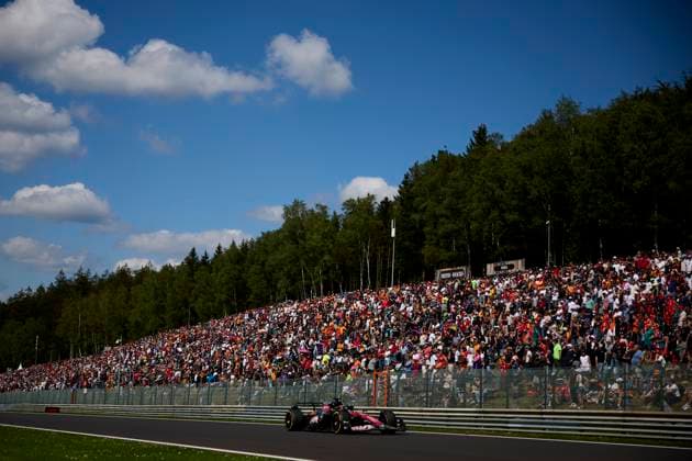 F1 Grand Prix of Belgium Esteban Ocon of France driving the (31) BWT Alpine F1 Team A524 on track during the F1 Grand Prix of Belgium at Circuit de Spa-Francorchamps on July 28, 2024, in Spa, Belgium. Spa Circuit de Spa-Francorchamps Spa Belgium RL_GPF1BELG24_000946 Copyright: xRicardoxLarreinax