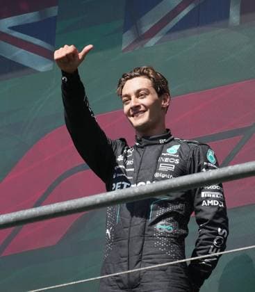 28 07 2024, Circuit de Spa Francorchamps, Spa Francorchhamps, Formula 1 Rolex Belgian Grand Prix 2024 , in the picture winner George Russell GBR , Mercedes AMG Petronas Formula One Team Defodi 506 20240728 hbr 3579 Defodi-506