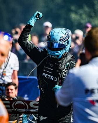 63 George Russell GBR, Mercedes AMG Petronas F1 Team , F1 Grand Prix of Belgium at Circuit de Spa Francorchamps on July 28, 2024 in Spa Francorchamps, Belgium Photo by HOCH ZWEI Spa Francorchamps Belgium