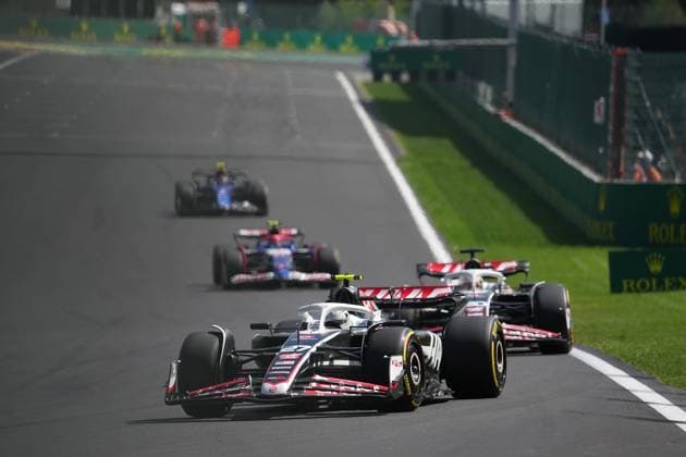 28 07 2024, Circuit de Spa Francorchamps, Spa Francorchhamps, Formula 1 Rolex Belgian Grand Prix 2024 , in the picture Nico Hülkenberg DEU , Haas F1 Team, Kevin Magnussen DNK Defodi 506 20240728 hbr 2115 Defodi-506