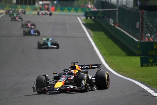 Formula 1 Rolex Belgian Grand Prix 2024 28 07 2024, Circuit de Spa Francorchamps, Spa Francorchhamps, Formula 1 Rolex Belgian Grand Prix 2024 , pictured Max Verstappen NLD , Oracle Red Bull Racing nordphotoxGmbHx xBratic nph00250