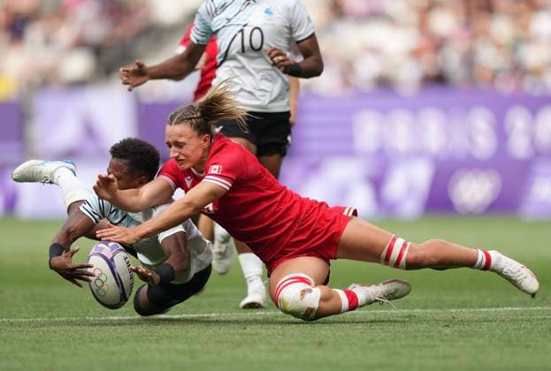Paris 2024, 7s rugby, women, Canada - Fiji
