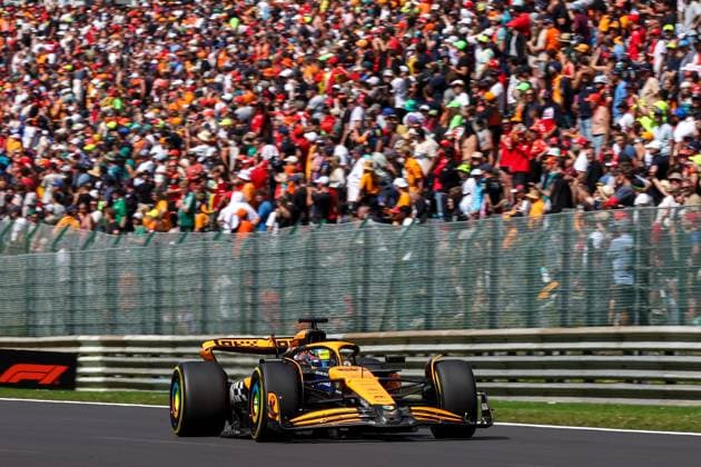 81 Oscar Piastri AUS, McLaren Formula 1 Team , F1 Grand Prix of Belgium at Circuit de Spa Francorchamps on July 28, 2024 in Spa Francorchamps, Belgium Photo by HOCH ZWEI Spa Francorchamps Belgium