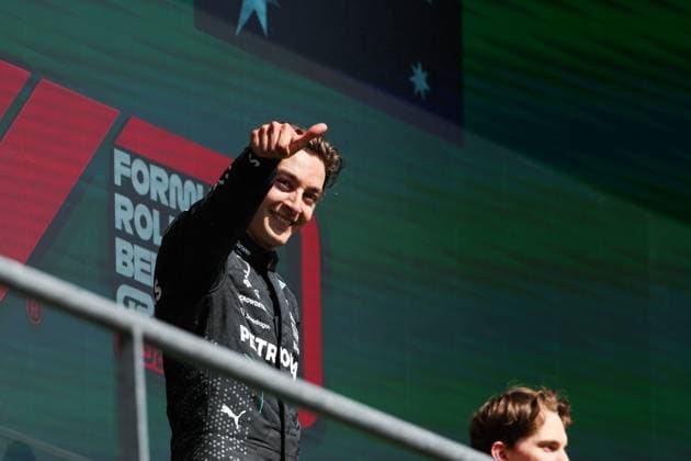 63 George Russell GBR, Mercedes AMG Petronas F1 Team , F1 Grand Prix of Belgium at Circuit de Spa Francorchamps on July 28, 2024 in Spa Francorchamps, Belgium Photo by HOCH ZWEI Spa Francorchamps Belgium
