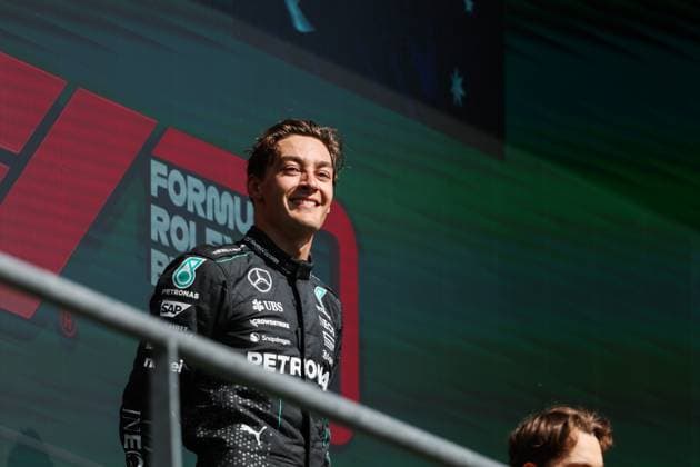 63 George Russell GBR, Mercedes AMG Petronas F1 Team , F1 Grand Prix of Belgium at Circuit de Spa Francorchamps on July 28, 2024 in Spa Francorchamps, Belgium Photo by HOCH ZWEI Spa Francorchamps Belgium