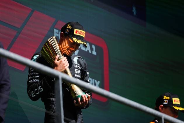 63 George Russell GBR, Mercedes AMG Petronas F1 Team , F1 Grand Prix of Belgium at Circuit de Spa Francorchamps on July 28, 2024 in Spa Francorchamps, Belgium Photo by HOCH ZWEI Spa Francorchamps Belgium