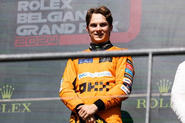 81 Oscar Piastri AUS, McLaren Formula 1 Team , F1 Grand Prix of Belgium at Circuit de Spa Francorchamps on July 28, 2024 in Spa Francorchamps, Belgium Photo by HOCH ZWEI Spa Francorchamps Belgium