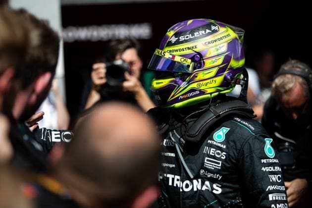 44 Lewis Hamilton GBR, Mercedes AMG Petronas F1 Team , F1 Grand Prix of Belgium at Circuit de Spa Francorchamps on July 28, 2024 in Spa Francorchamps, Belgium Photo by HOCH ZWEI Spa Francorchamps Belgium