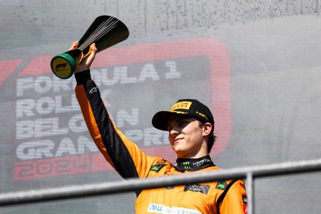 81 Oscar Piastri AUS, McLaren Formula 1 Team , F1 Grand Prix of Belgium at Circuit de Spa Francorchamps on July 28, 2024 in Spa Francorchamps, Belgium Photo by HOCH ZWEI Spa Francorchamps Belgium