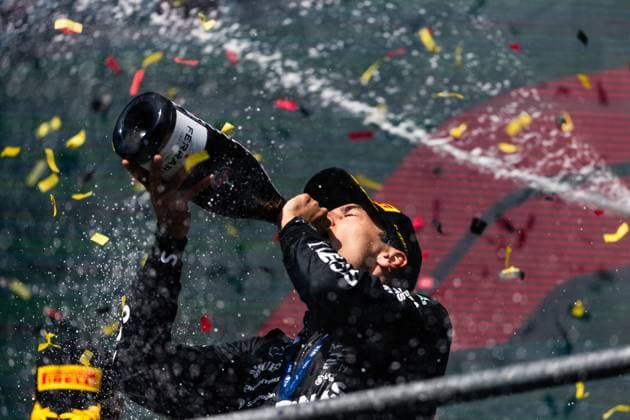 63 George Russell GBR, Mercedes AMG Petronas F1 Team , F1 Grand Prix of Belgium at Circuit de Spa Francorchamps on July 28, 2024 in Spa Francorchamps, Belgium Photo by HOCH ZWEI Spa Francorchamps Belgium