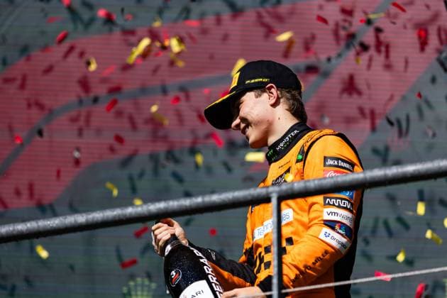 81 Oscar Piastri AUS, McLaren Formula 1 Team , F1 Grand Prix of Belgium at Circuit de Spa Francorchamps on July 28, 2024 in Spa Francorchamps, Belgium Photo by HOCH ZWEI Spa Francorchamps Belgium