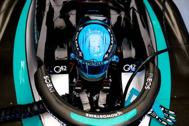63 George Russell GBR, Mercedes AMG Petronas F1 Team , F1 Grand Prix of Belgium at Circuit de Spa Francorchamps on July 28, 2024 in Spa Francorchamps, Belgium Photo by HOCH ZWEI Spa Francorchamps Belgium
