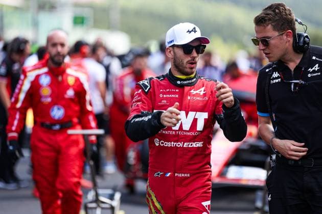 GASLY Pierre (fra), Alpine F1 Team A524, portrait during the Formula 1 Rolex Belgian Grand Prix 2024, 14th round of the 2024 Formula One World Championship, WM, Weltmeisterschaft from July 26 to 28, 2024 on the Circuit de Spa-Francorchamps, in Stavelot, Belgium - F1 - BELGIAN GRAND PRIX 2024 DPPI Panoramic  240728_R14_BELGIO_DP_FG005460