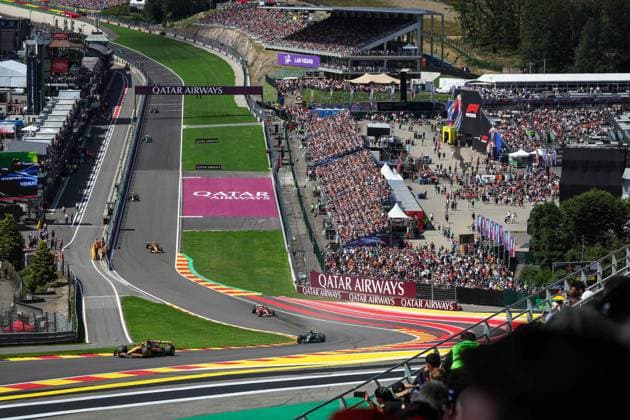 81 PIASTRI Oscar (aus), McLaren F1 Team MCL38, action during the Formula 1 Rolex Belgian Grand Prix 2024, 14th round of the 2024 Formula One World Championship, WM, Weltmeisterschaft from July 26 to 28, 2024 on the Circuit de Spa-Francorchamps, in Stavelot, Belgium - F1 - BELGIAN GRAND PRIX 2024 DPPI Panoramic  240728_R14_BELGIO_DP_FG005775