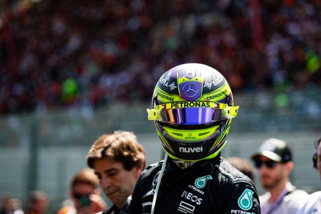 44 Lewis Hamilton GBR, Mercedes AMG Petronas F1 Team , F1 Grand Prix of Belgium at Circuit de Spa Francorchamps on July 28, 2024 in Spa Francorchamps, Belgium Photo by HOCH ZWEI Spa Francorchamps Belgium