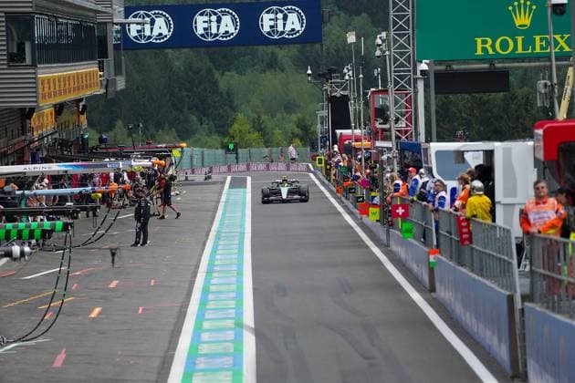 Formula 1 Championship - Formula 1 Rolex Belgian Grand Prix 2024 - Race 26.07.2024, Circuit de Spa-Francorchamps, Spa-Francorchhamps, Formula 1 Rolex Belgian Grand Prix 2024 , im Bild Lewis Hamilton (GBR), Mercedes-AMG Petronas Formula One Team Belgium Belgium  Copyright: xIPAxSport ABACAx