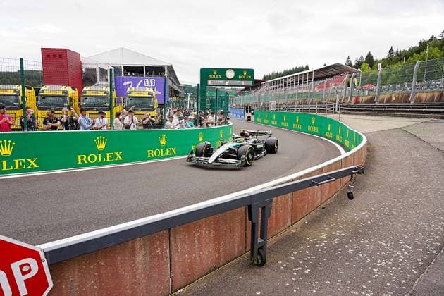 Belgium: 26.07.2024, Circuit de Spa-Francorchamps, Spa-Francorchhamps, Formula 1 Rolex Belgian Grand Prix 2024 , im Bild& xA;Lewis Hamilton (GBR), Mercedes-AMG Petronas Formula One Team Formula 1 Championship - Formula 1 Rolex Belgian Grand Prix 2024 - Race  - ZUMAp169 20240728_zsa_p169_281 Copyright: xAlessioxDexMarco IPAxSportx