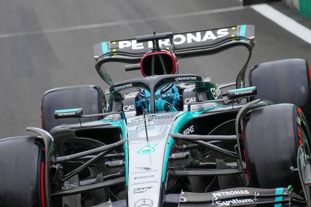Belgium: 26.07.2024, Circuit de Spa-Francorchamps, Spa-Francorchhamps, Formula 1 Rolex Belgian Grand Prix 2024 , im Bild& xA;George Russell (GBR), Mercedes-AMG Petronas Formula One Team Formula 1 Championship - Formula 1 Rolex Belgian Grand Prix 2024 - Race  - ZUMAp169 20240728_zsa_p169_291 Copyright: xAlessioxDexMarco IPAxSportx