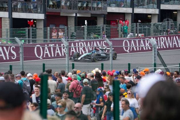 Belgium: 26.07.2024, Circuit de Spa-Francorchamps, Spa-Francorchhamps, Formula 1 Rolex Belgian Grand Prix 2024 , im Bild& xA;George Russell (GBR), Mercedes-AMG Petronas Formula One Team Formula 1 Championship - Formula 1 Rolex Belgian Grand Prix 2024 - Race  - ZUMAp169 20240728_zsa_p169_293 Copyright: xAlessioxDexMarco IPAxSportx