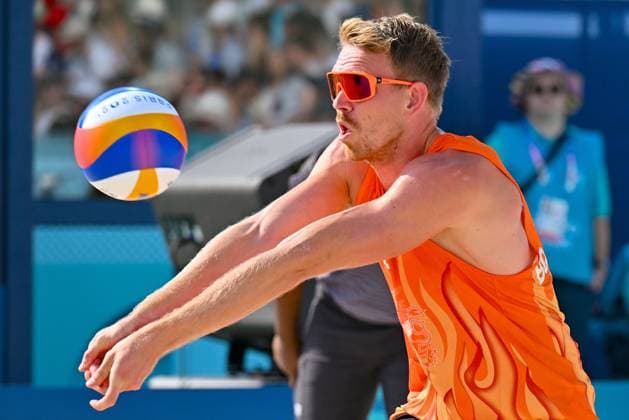 Paris, Beach volleyball, Men, Netherlands - Spain