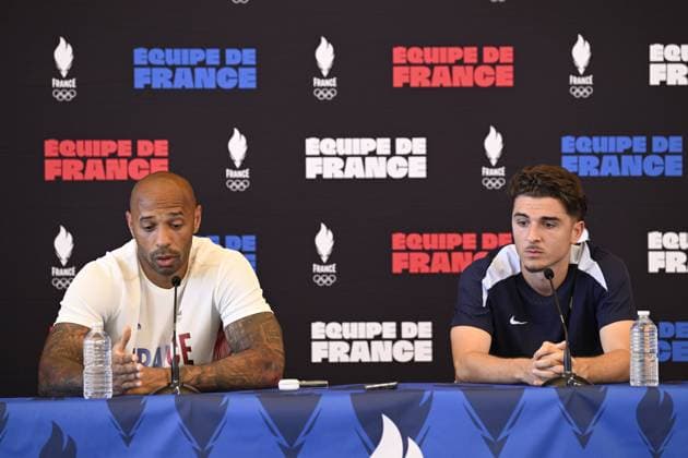 Paris 2024, Football, Men, France Press conference