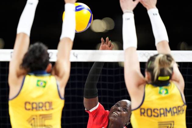 Paris 2024, Volleyball, Women, Brazil - Kenya