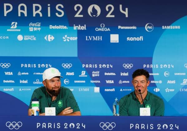 Paris 2024, Golf, Press conference Ireland