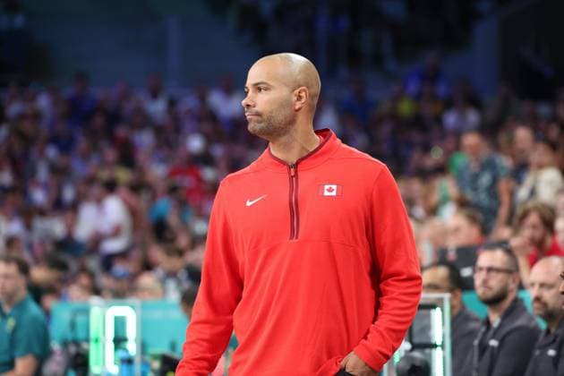 Jordi FERNANDEZ (coach Canada) Mens basketball, Canada vs Australia, Men s preliminary round during the Olympic Games, Olympische Spiele, Olympia, OS Paris 2024. photo Laurent Sanson DPPI Panoramic JO 2024 : BASKET BALL - Canada vs Australie - Jeux Olympiques 2024 - Paris2024 - Lille - 30 07 2024 DPPI Panoramic 