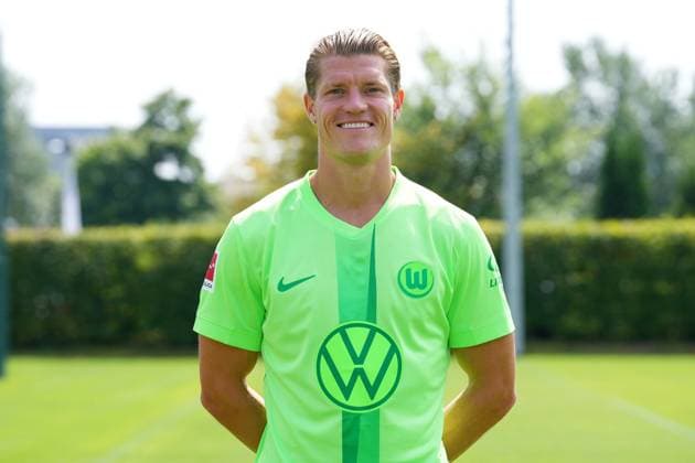 VfL Wolfsburg, Photo session Wolfsburg, 25 07 2024, MediaDay, Photo session, Portrait, Kevin Behrens VfL Wolfsburg