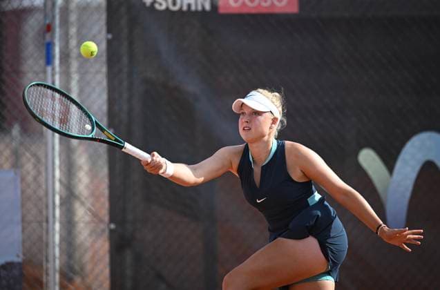 Tennis ITF Tour Ladies Open Hechingen 2024 30 07 2024 1 Round Brenda Fruhvirtova CZE