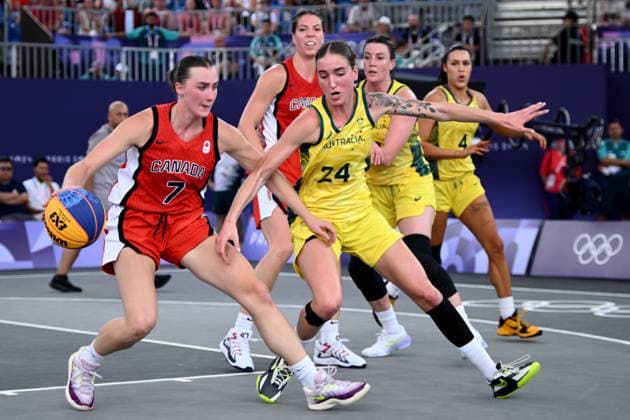 Paris 2024, 3x3 Basketball, Women, Australia - Canada