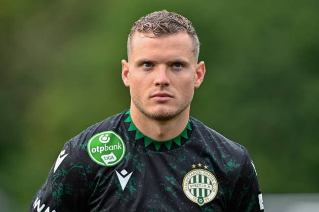 UEFA Champions League - Second Qualifying Round The New Saints v Ferencvaros Philippe Rommens of Ferencvaros lines up ahead of kick off during the UEFA Champions League Second Qualifying Round match The New Saints vs Ferencvaros at Park Hall Stadium, Oswestry, United Kingdom, 30th July 2024 (Photo by Cody Froggatt News Images) Oswestry Park Hall Stadium Shropshire United Kingdom Copyright: xCodyxFroggatt NewsxImagesx