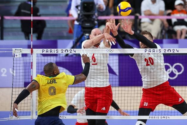 Paris 2024, Volleyball, Men, Poland - Brazil