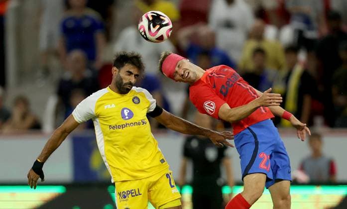 Football, CL-Quali, Maccabi Tel Aviv - FCSB Bucharest