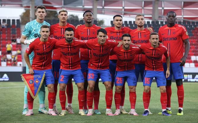 Fußball, CL-Quali, Maccabi Tel Aviv - FCSB Bukarest 31.07.2024 Budapest(Hungary) FC Maccabi Tel Aviv-FCSB Uefa second leg champions league second qualifying round men s football FCSB team :